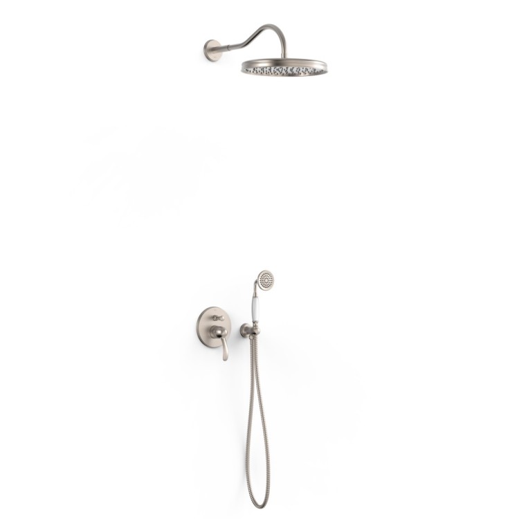 Vannas un dušas iebūvējamais maisītājs TRES CLASIC, tērauds 24218003AC