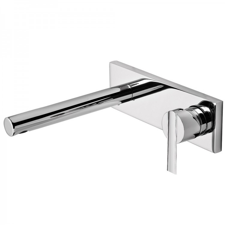 Izlietnes maisītājs no sienas LEX-TRES, hroms 08120021