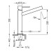 Izlietnes maisītājs MAX-TRES, hroms 06220601