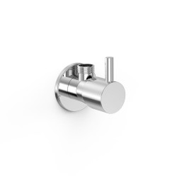 Stūra ventīlis TRES 1/2 x 3/8, hroms 13474210