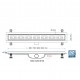 Dušas kanāls Valtemo Aqualine Base 700mm, VLD-600325 Dušas kanāls Valtemo Aqualine Base 700mm, VLD-600325