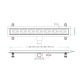 Dušas kanāls Valtemo Smartline Base 900mm, VLD-565335 Dušas kanāls Valtemo Smartline Base 900mm, VLD-565335