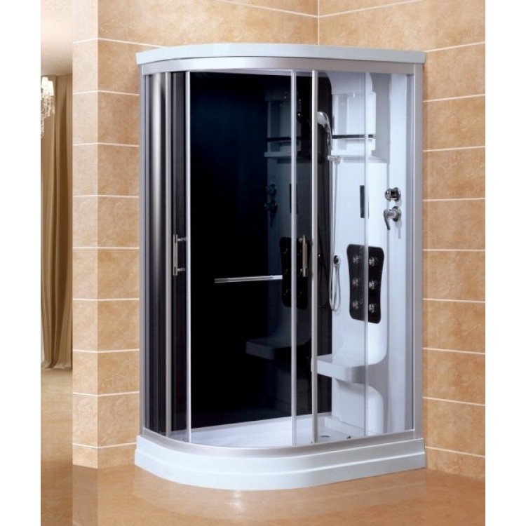 Masāžas dušas kabīne Vento Sicilia 80x120cm R.