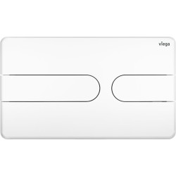 Noskalošanas taustiņš Viega Visign for Style 23, balts 773151