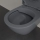 Tualetes pods piekaramais Villeroy&Boch Subway 2.0 ar Soft Close vāku, grafīts