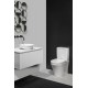 Tualetes pods Villeroy&Boch O.Novo Compact Rimless poda ar Soft Close vāku, 4625H201 Tualetes pods Villeroy&Boch O.Novo Compact Rimless poda ar Soft Close vāku, 4625H201