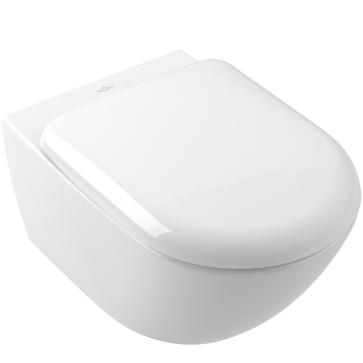 Tualetes pods piekaramais Villeroy&Boch Antao ar Soft Close vāku, 4674T0R1