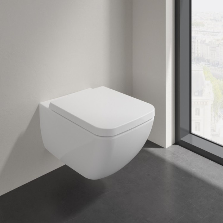 Tualetes pods piekaramais Villeroy&Boch Collaro ar Soft Close vāku, 4626HS01