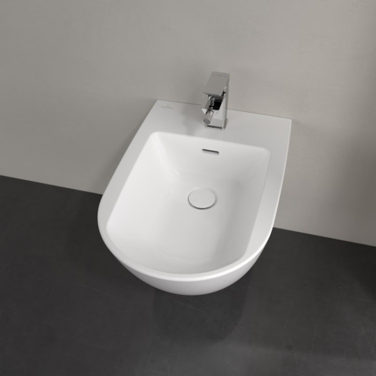 Bidē piekaramais Villeroy & Boch Subway 3.0, balts
