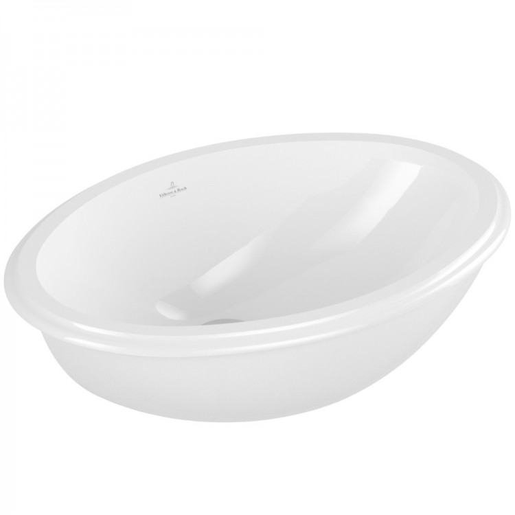 Vannas istabas izlietne pabūvējama Villeroy & Boch Evana 62x42cm, 61440001 Vannas istabas izlietne pabūvējama Villeroy & Boch Evana 62x42cm, 61440001