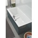 Taisnstūra vanna Villeroy & Boch Squaro Edge 12 Duo 170x75 cm, ar kājām un sifonu