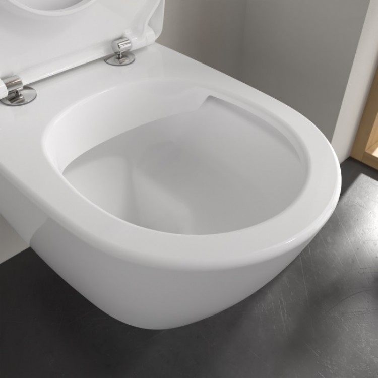 Tualetes pods piekaramais Villeroy&Boch Subway 2.0 ar Soft Close vāku, 5614R201