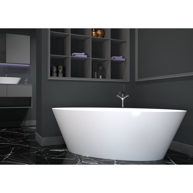 Brīvi stāvoša vanna Aura BEIRA 2 186x78 cm