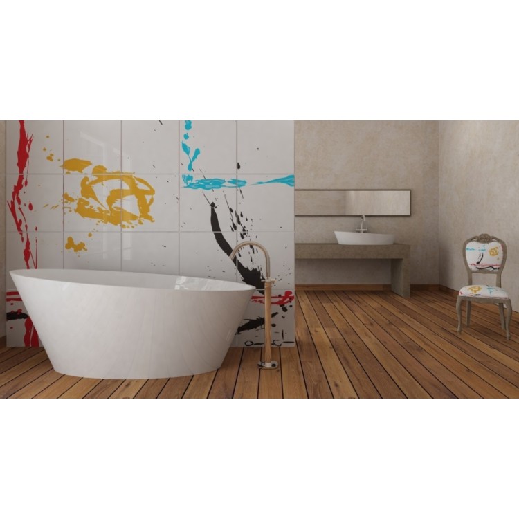 Brīvi stāvoša vanna Aura CARMENTA 184 x 76 cm Brīvi stāvoša vanna Aura CARMENTA 184 x 76 cm