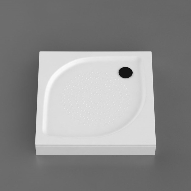 Dušas paliktnis kvadrātveida Vispool KK-90, 900x900mm