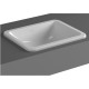 Vannas istabas iebūvējamā izlietne VITRA S20K 45x37cm, 5473-003-0001 Vannas istabas iebūvējamā izlietne VITRA S20K 45x37cm, 5473-003-0001