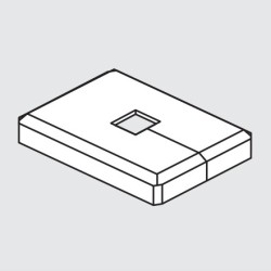 Vogel&Noot Dekoratīva rozete konvektora konsolei SK12, SK14, SK16