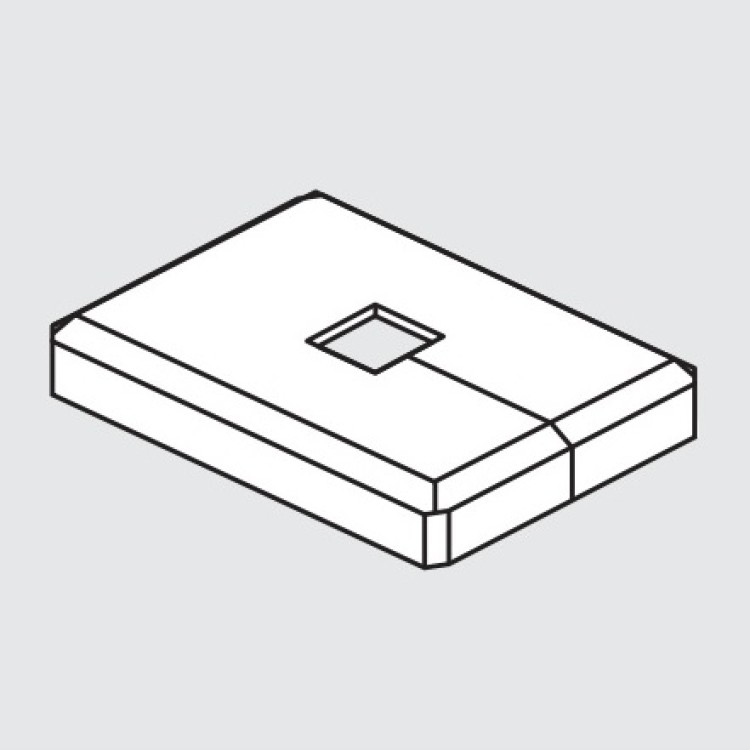 Vogel&Noot Dekoratīva rozete konvektora konsolei SK12, SK14, SK16