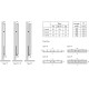 Radiators Vogel & Noot VERTICAL 21 1950x450