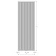 Radiators Vogel & Noot VERTICAL 21 1950x450