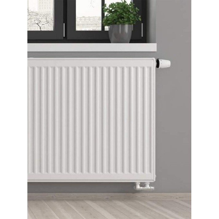 Tērauda paneļu apkures radiators Vogel&Noot VK ar apakšējo pieslēgumu 33 900x3000
