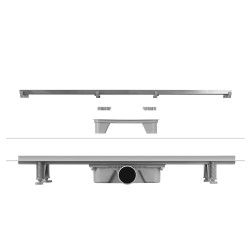 Dušas kanāls KARMAT ONDA 1000mm, 813925