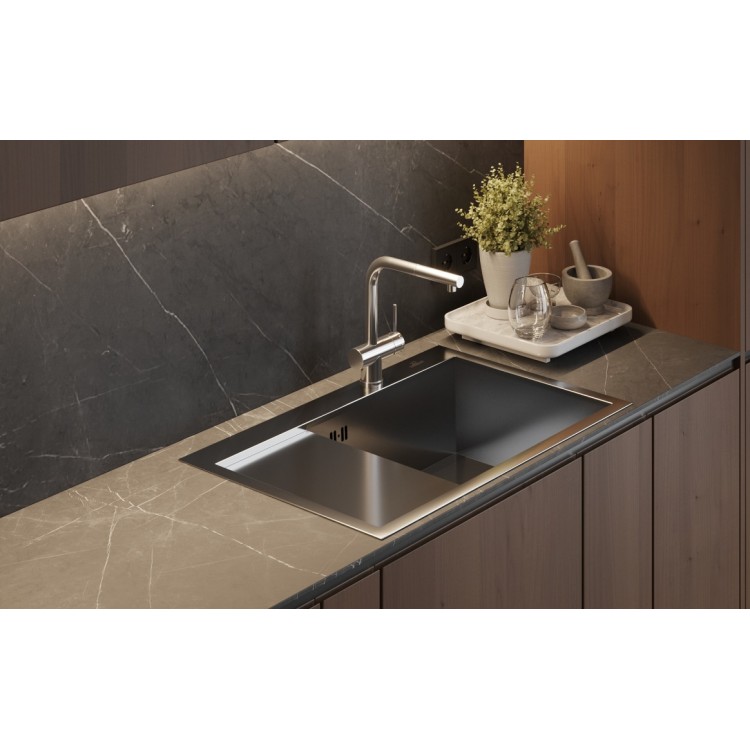 Virtuves izlietne Wisent 78x51cm, W37851-R Virtuves izlietne Wisent 78x51cm, W37851-R