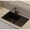 Virtuves izlietne Wisent 78x51cm, W37851B-L