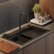 Virtuves izlietne Wisent 75x46cm WG37546B