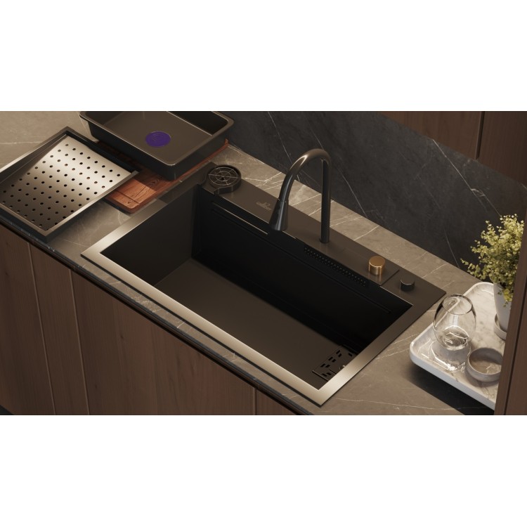 Virtuves izlietne Wisent 75x46cm WG37546B Virtuves izlietne Wisent 75x46cm WG37546B