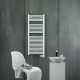Elektriskais dvieļu žāvētājs Zehnder AURA 500x1226 mm 750W, balts Elektriskais dvieļu žāvētājs Zehnder AURA 500x1226 mm 750W, balts