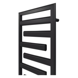 Elektriskais dvieļu žāvētājs Zehnder TETRIS 500x110 mm 400W, melns matēts