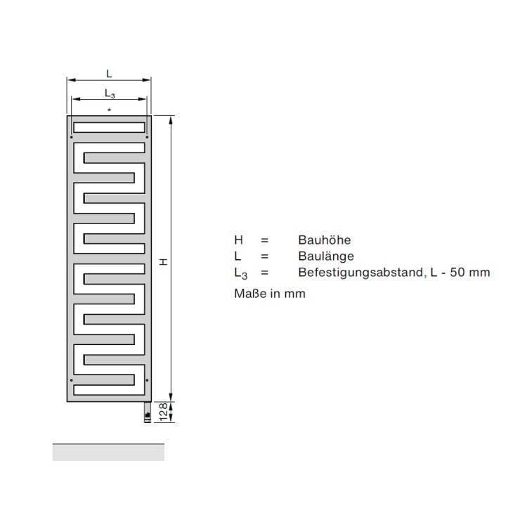Elektriskais dvieļu žāvētājs Zehnder TETRIS 500x860 mm 400W, melns matēts Elektriskais dvieļu žāvētājs Zehnder TETRIS 500x860 mm 400W, melns matēts