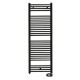 Elektriskais dvieļu žāvētājs Zehnder Aura 600x1466 mm 1000W, melns matēts Elektriskais dvieļu žāvētājs Zehnder Aura 600x1466 mm 1000W, melns matēts