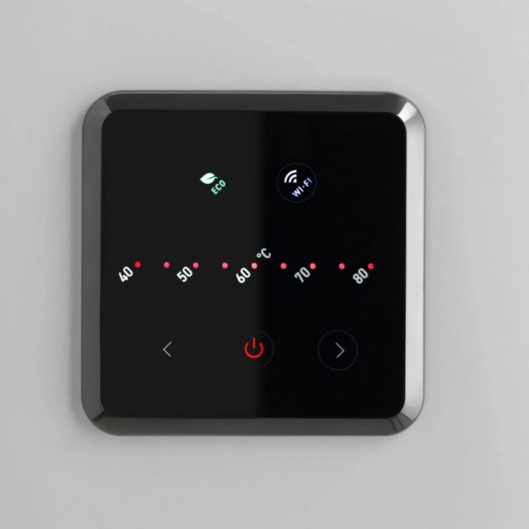 Elektriskais ūdens sildītājs (boileris) Ferroli TITANO TWIN Wi-Fi 50L, universāls Elektriskais ūdens sildītājs (boileris) Ferroli TITANO TWIN Wi-Fi 50L, universāls