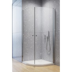 Dušas stūris pusapaļš Radaway Eos PDD I 80x80cm