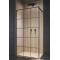 Dušas siena Radaway Modo New Black II Factory 50x200cm