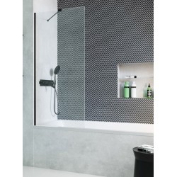 Vannas sieniņa Radaway Modo New Black PNJ 50 cm