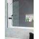 Vannas sieniņa Radaway Modo New Black PNJ 70 cm Vannas sieniņa Radaway Modo New Black PNJ 70 cm