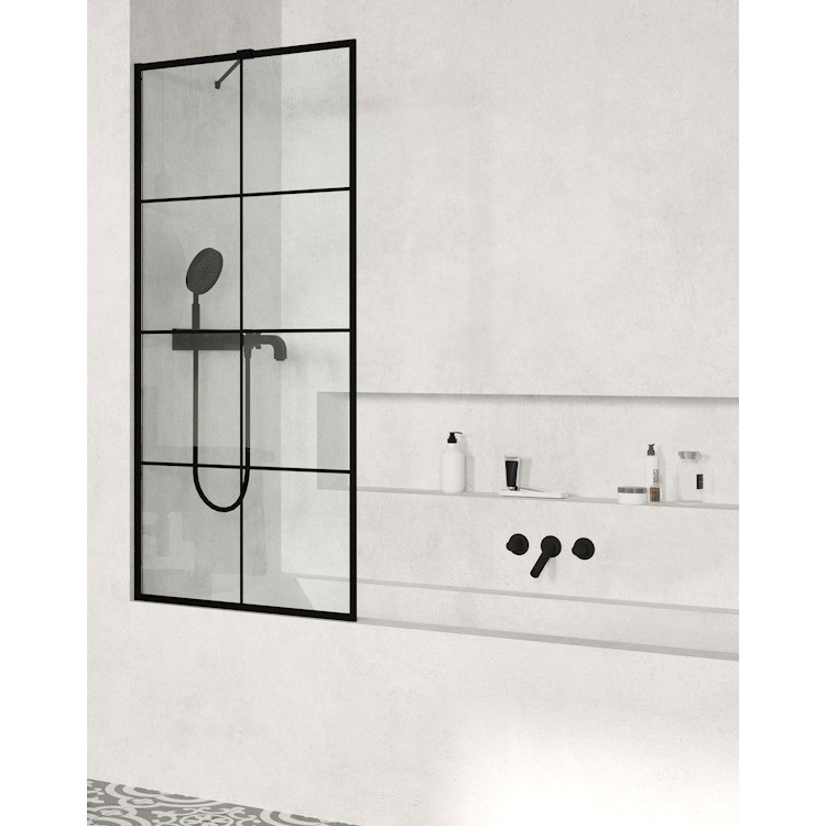 Vannas sieniņa Radaway Modo New Black PNJ Factory 70 cm Vannas sieniņa Radaway Modo New Black PNJ Factory 70 cm