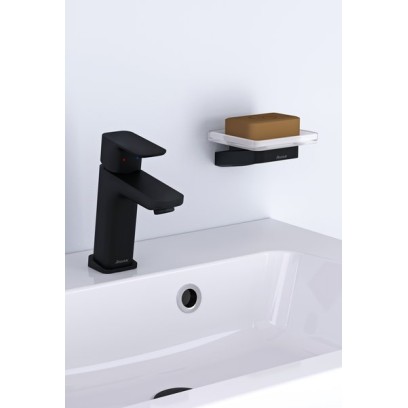 Ziepju trauks Ravak 10° Black, melns TD 200.20