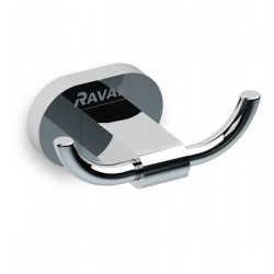 Āķis dubultais Ravak Chrome, hroms CR 100.00, X07P186