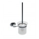 Tualetes birste ar turētāju Ravak Chrome, hroms CR 410.00 Tualetes birste ar turētāju Ravak Chrome, hroms CR 410.00