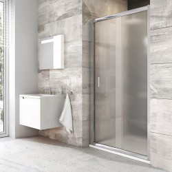 Dušas durvis RAVAK Blix BLDP2 110cm, hroms/matēts