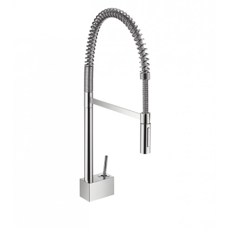 Virtuves izlietnes maisītājs Hansgrohe Axor Semi-Pro, hroms 10820000