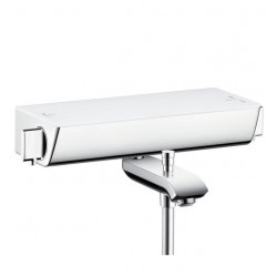 Vannas un dušas termostata maisītājs Hansgrohe Ecostat Select, hroms/balts 13141400