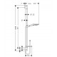 Dušas komplekts Hansgrohe Raindance Select S120 3jet 26631000 Dušas komplekts Hansgrohe Raindance Select S120 3jet 26631000