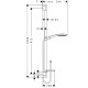 Dušas komplekts Hansgrohe Raindance Select E150 3jet 27857000 Dušas komplekts Hansgrohe Raindance Select E150 3jet 27857000