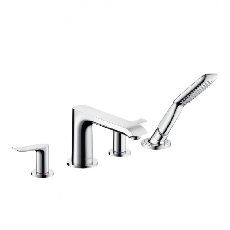 Vannas maisītājs uz vannas malas Hansgrohe Metris 4-daļīgs, 31442000 Vannas maisītājs uz vannas malas Hansgrohe Metris 4-daļīgs, 31442000