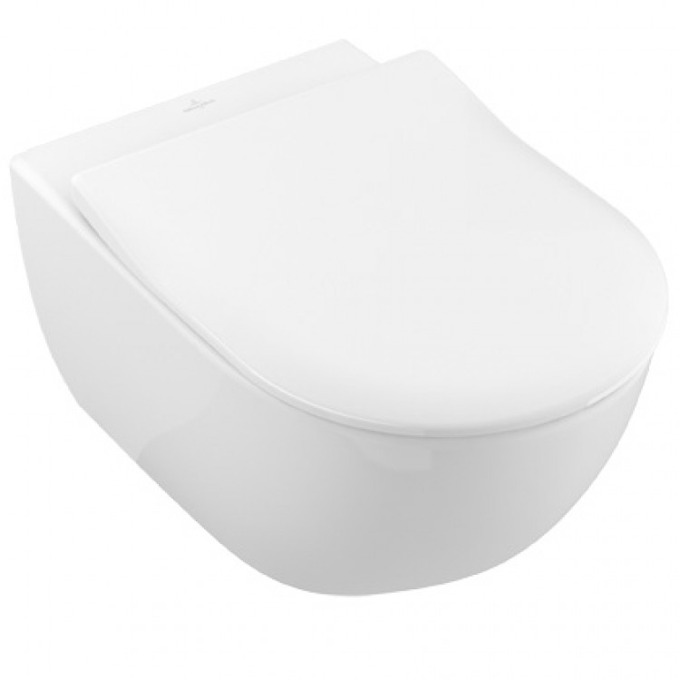Tualetes pods piekaramais Villeroy&Boch Subway ar Soft Close vāku,66001001 Tualetes pods piekaramais Villeroy&Boch Subway ar Soft Close vāku,66001001